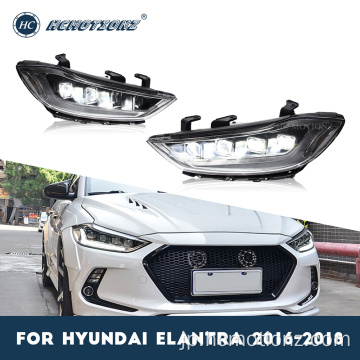 HcMotionz Hyundai Elantra 2016-2018 LEDヘッドランプ